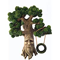 Los mejores  - GlitZGlam Árbol para Hadas y gnomos de járdin - Mágico árbol Anciano en Miniatura con Cartel de Bienvenida Que Brilla en…